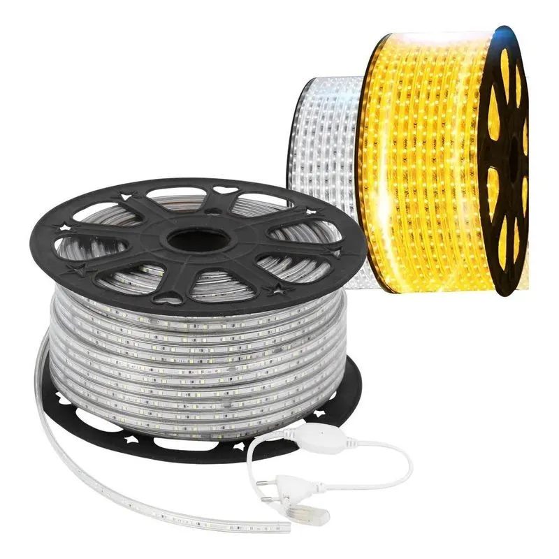 Mangueira Led Fita Chata Branco Frio Q Branco-frio 220v 127v