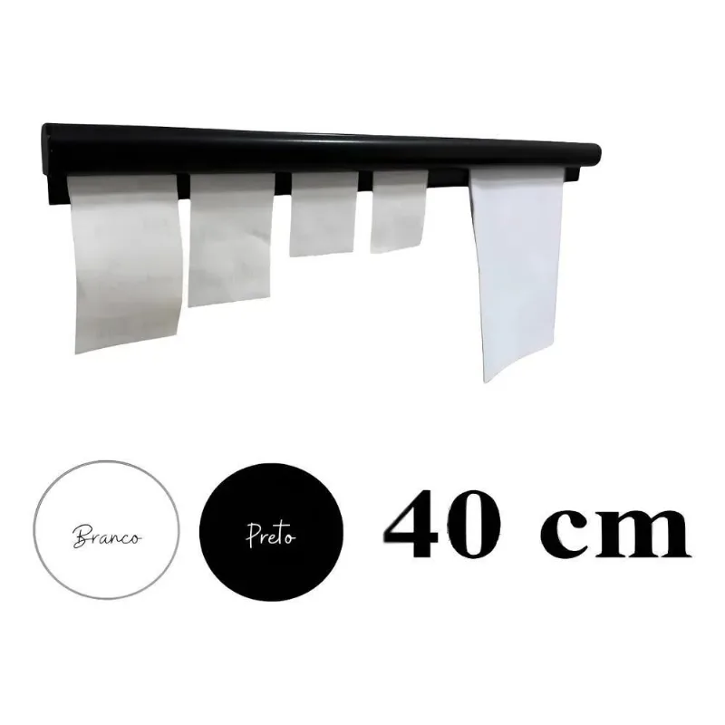 2x Varal Regua Suporte Pedidos Porta Comanda 40 Cm Restauran