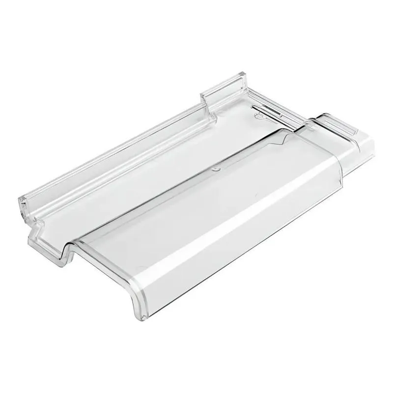 Kit 10 Telha Romana Transparente Plastelha