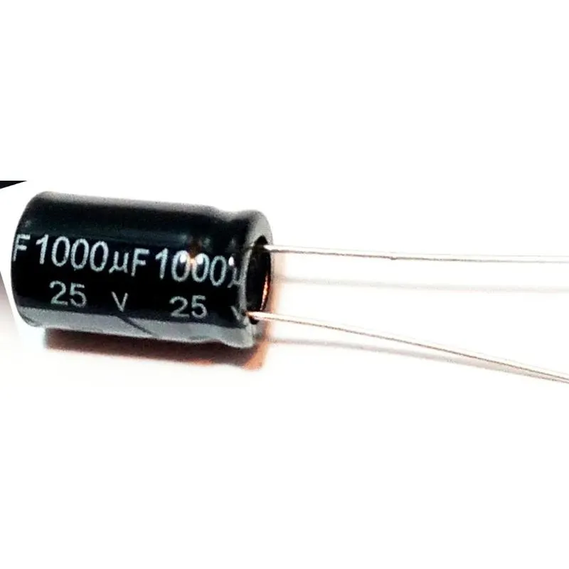 Capacitor Eletrolítico 1000uf X 25v 105 10 Pçs