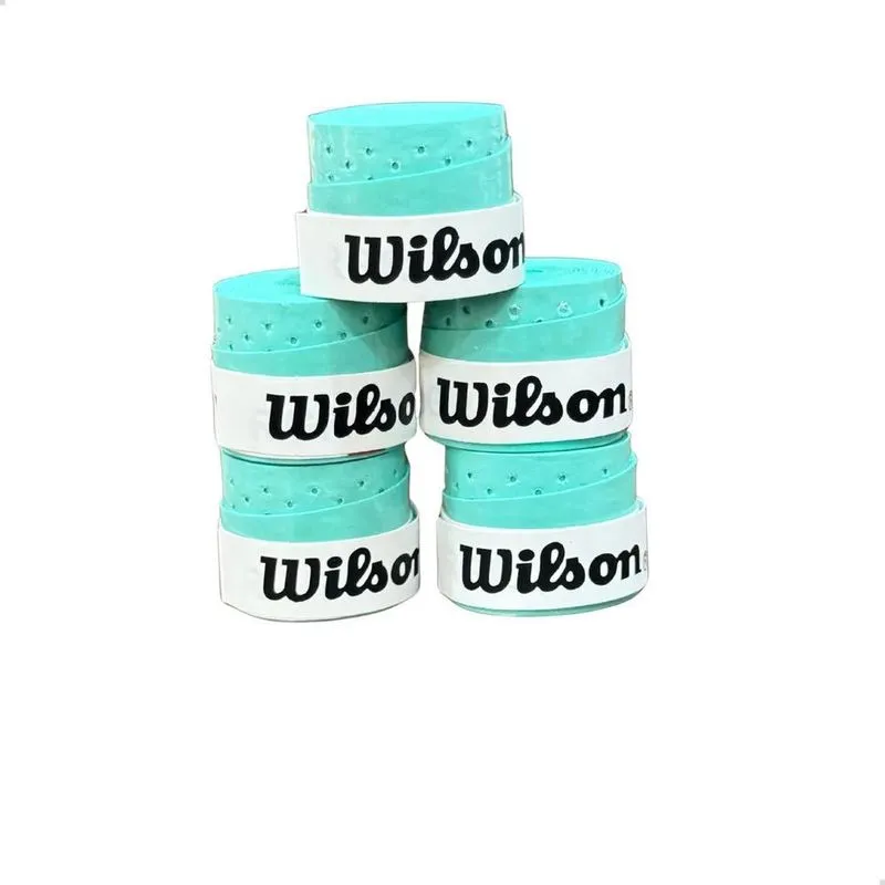 Kit 5 Un Overgrip Raquete Beach Furado Wilson - Env Imed Ver