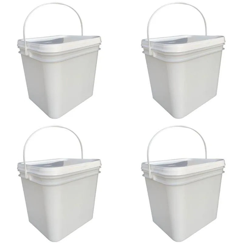 Balde Para Festa Retangular 3.6l - 4 Pçs