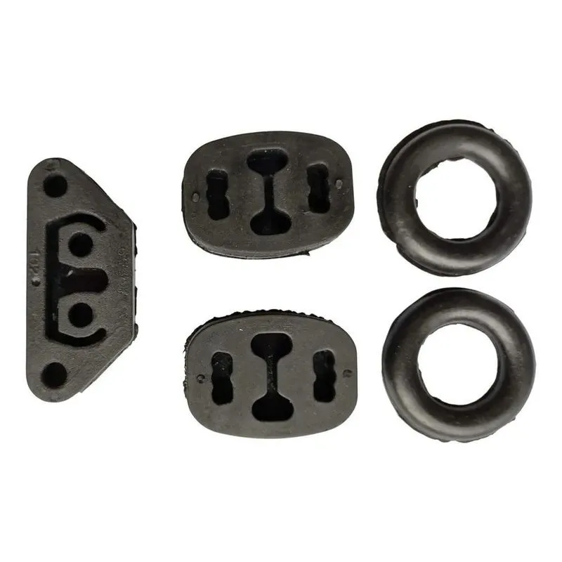 10x Borracha Coxim Escapamento Fiorino Kit 5 Unidades