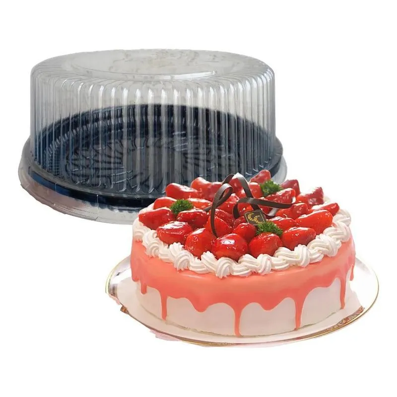 Embalagem Bolo Torta Bipack Bp50 Preta Tampa Média 20 Un - C