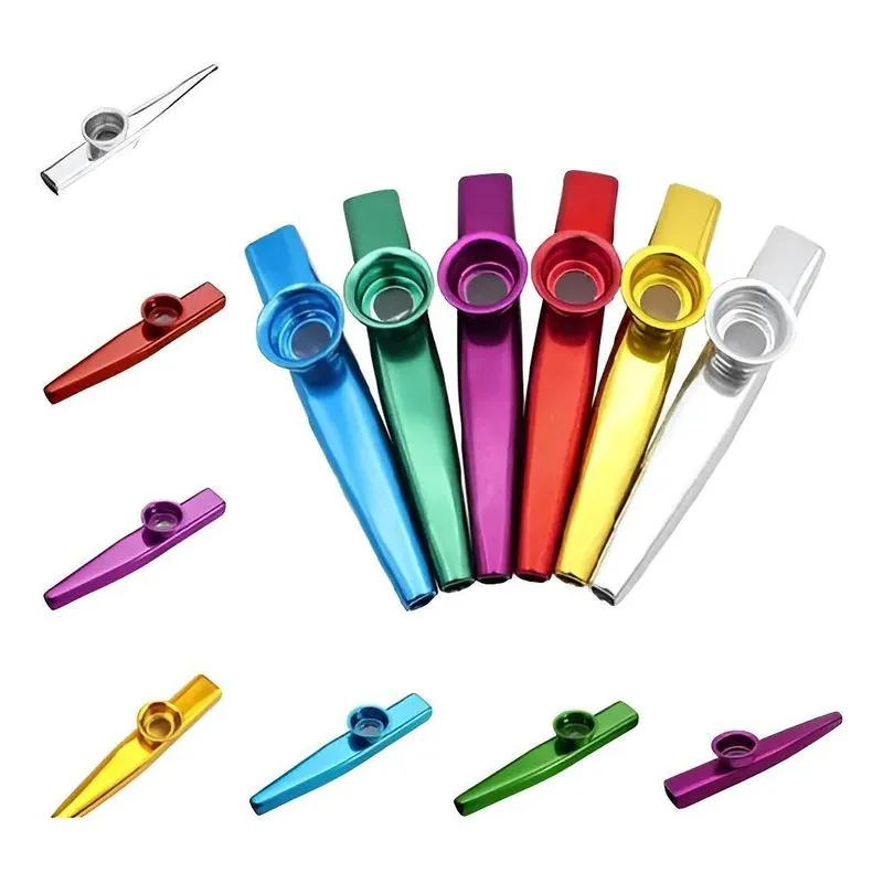 Kazoo, Apito, Instrumento Sopro Blues Jazz Em Metal