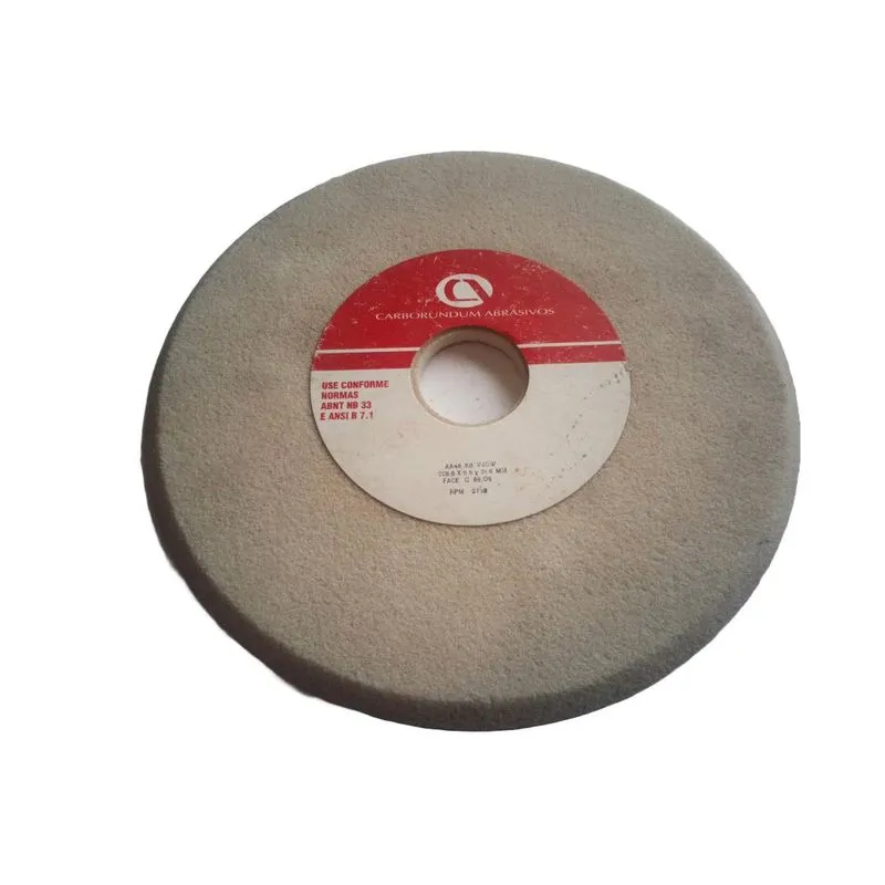 Rebolo Chanfrado Aa 60 203,2 X 9,5 X 31,8 Mm Carborundum