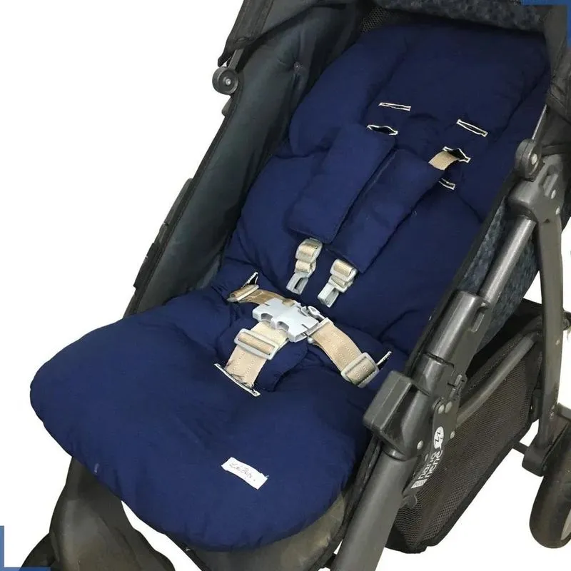3x Colchonete Para Todos Os Carrinho Almofadado Fibra Silico