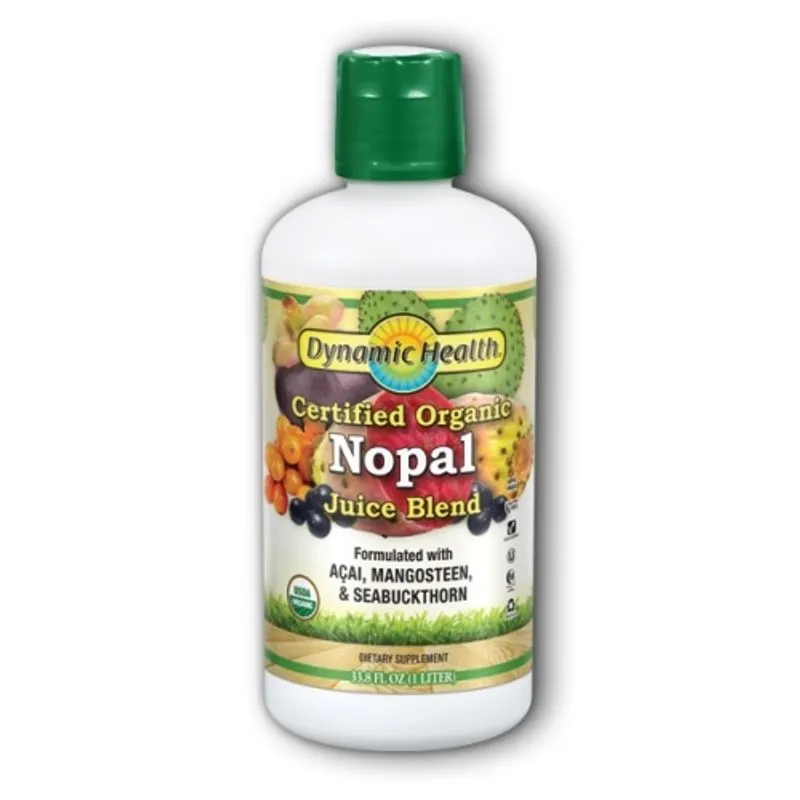 Mistura De Suco Nopal Orgânico 33,8 Oz Por Dynamic Health