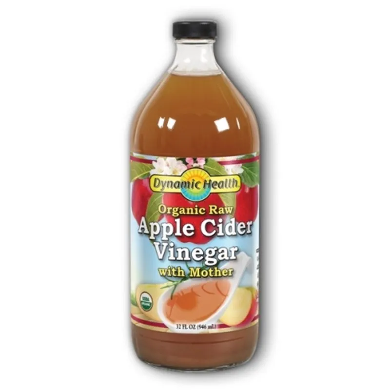Vinagre De Maçã Orgânico Com Mãe 32 Oz Por Dynamic