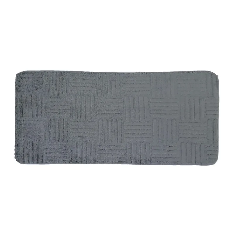Tapete Passadeira Antiderrapante Com Felpa Macio 45Cm X 1,0M