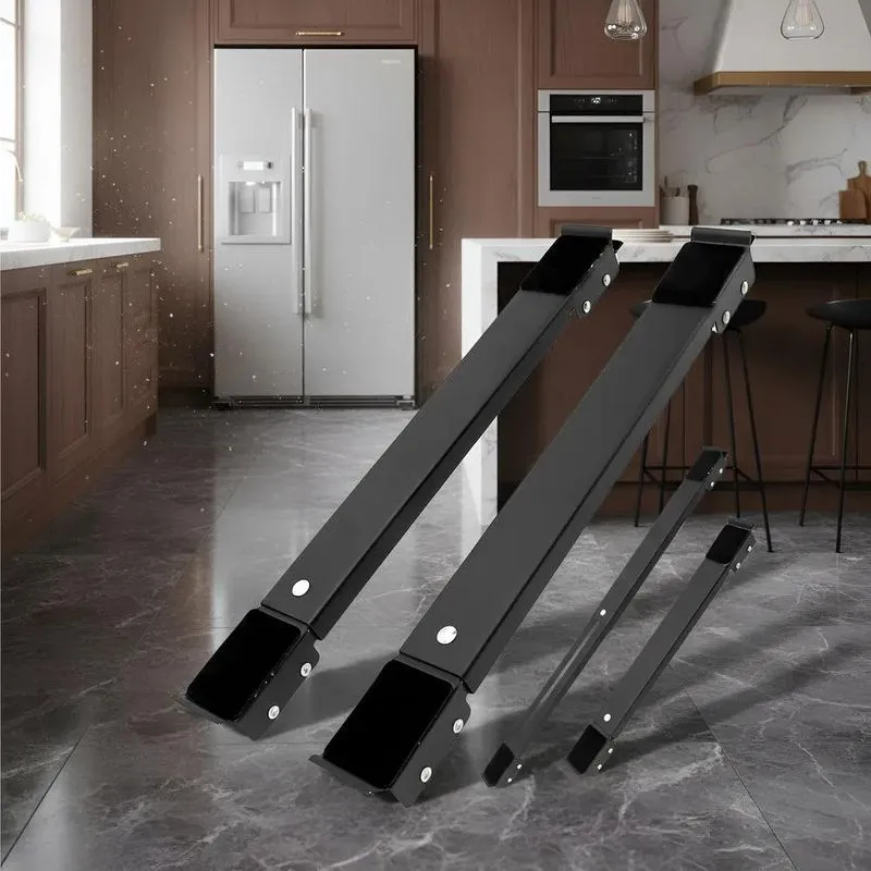 Suporte Com Rodinhas Geladeira Fogão Freezer Maquina Lavar