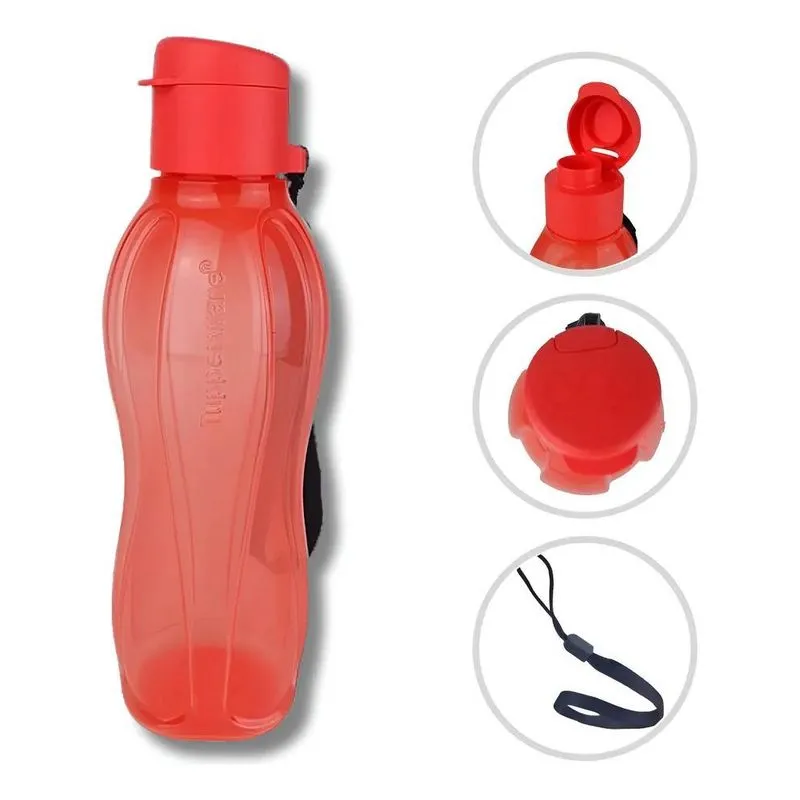 Tupperware - Garrafa Eco Tupper 500ml Melancia
