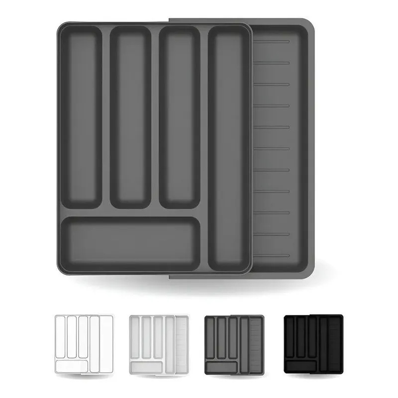 Organizador De Utensilios C/extensor Cozinha Gaveta Ou Cor C