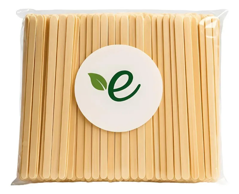 Mexedor De Café 11cm - Madeira - Biodegradável Com 500un - M