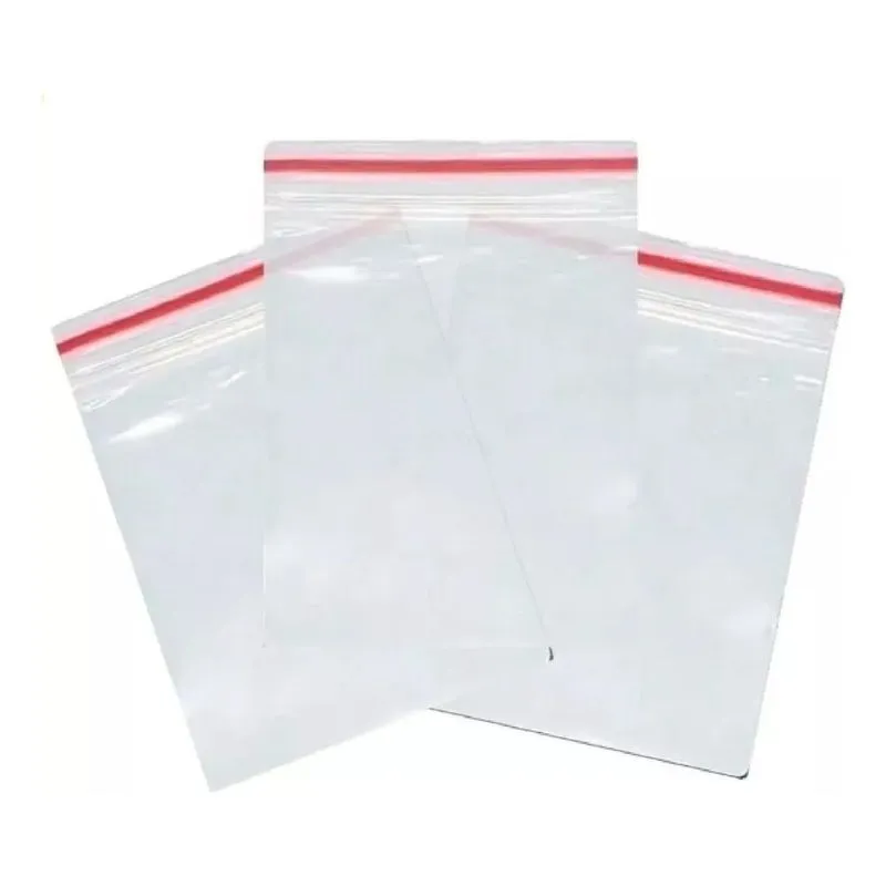 100 Sacos Saquinho Zip Lock Hermético 24x34 Plastico Zip