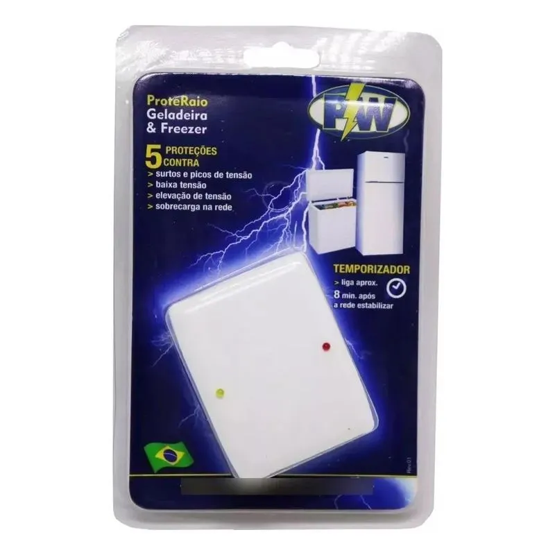 5x Protetor Contra Queda De Energia Geladeira E Freezer Pw