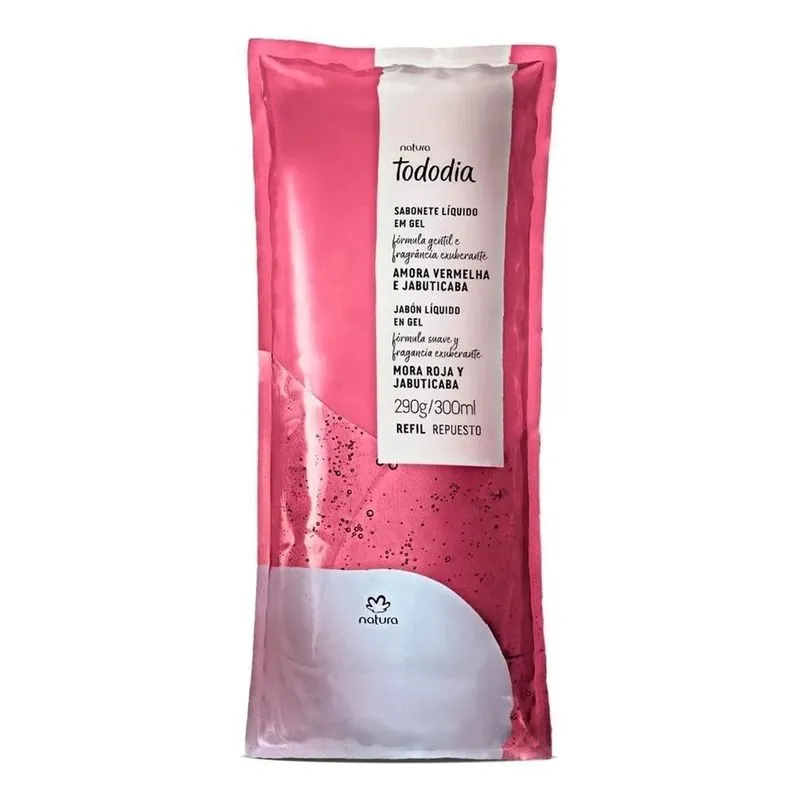 Refil De Sabonete Corporal De Amora Vermelha E Jabuticaba To