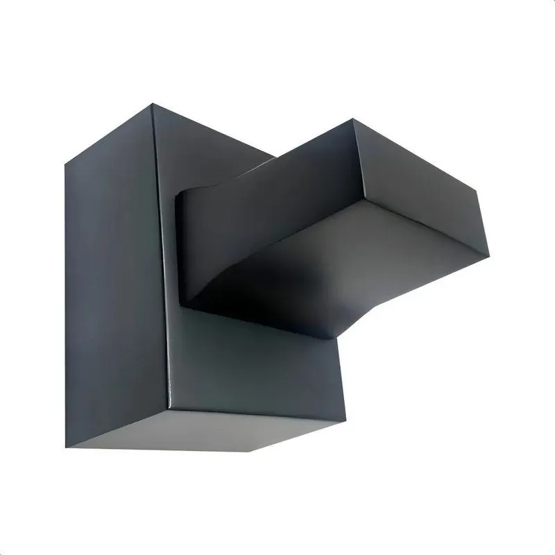 Acabamento De Registro Base Deca Torre Em Metal Preto Fosco