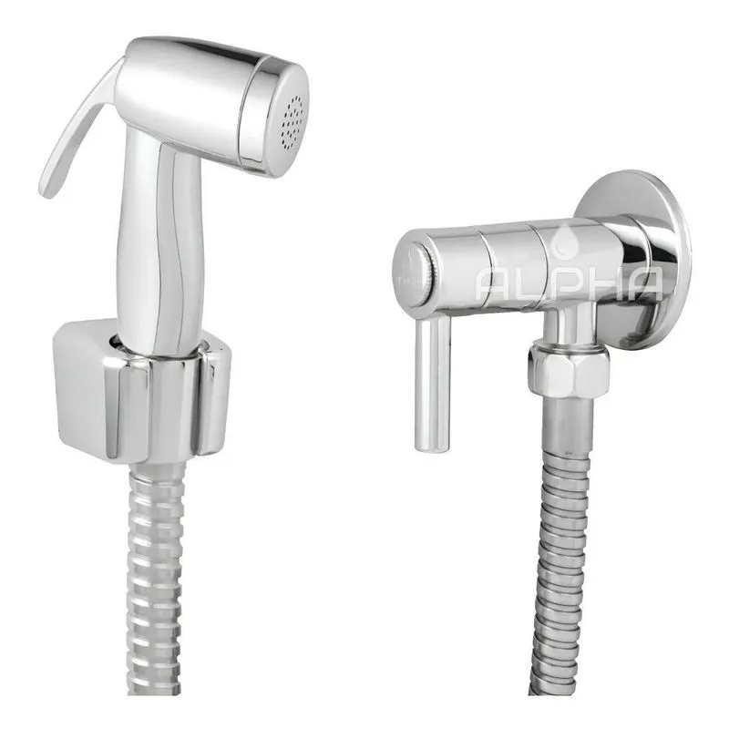 Ducha Higiênica Luxo Banheiro Slim Chuveirinho Cromado V C