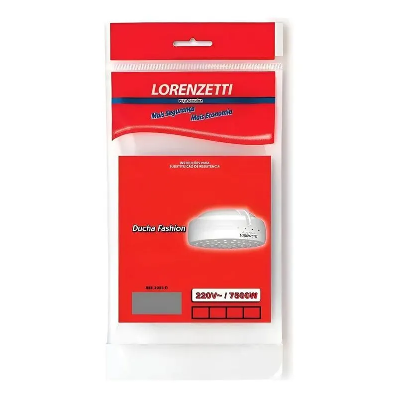 Resistência 7500W 220V Chuveiro Ducha Fashion Lorenzetti - B