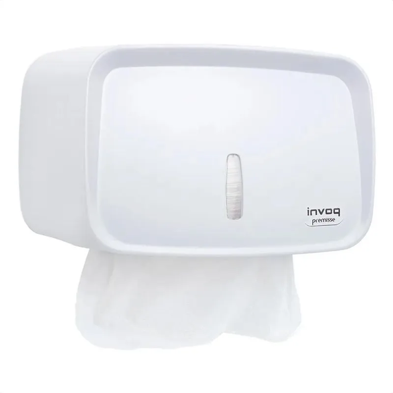 Porta Papel Toalha Compacto Invoq Dispenser Papeleira Branco