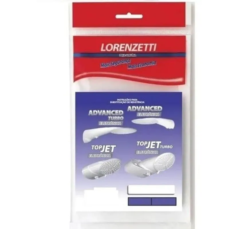 Resistencia Ducha Lorenzetti Advanced E T 127v 5500w Branco