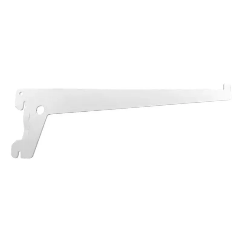 15x Suportes Para Trilho 20cm Cremalheira Simples Prateleira