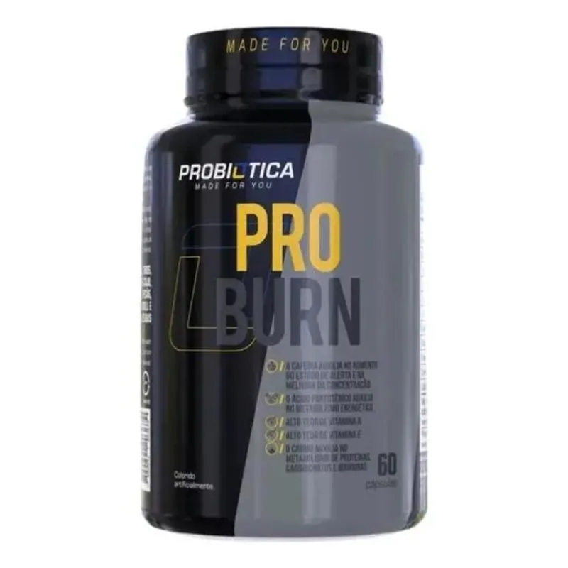 Pro Burn 60caps - Probiótica Sabor Sem Sabor