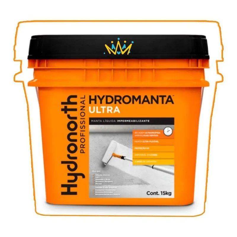 Manta Líquida Emborrachada Flexivel 15kg Hydromanta Branco