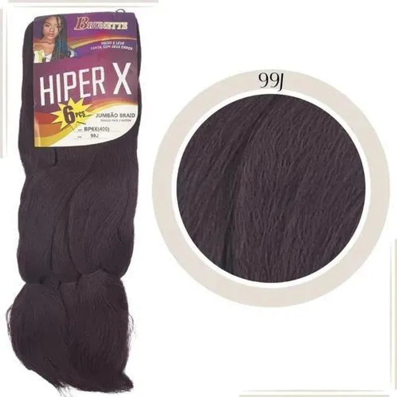 5x Jumbo Super Hiper X 400 Gramas Cor Marsala (99j)