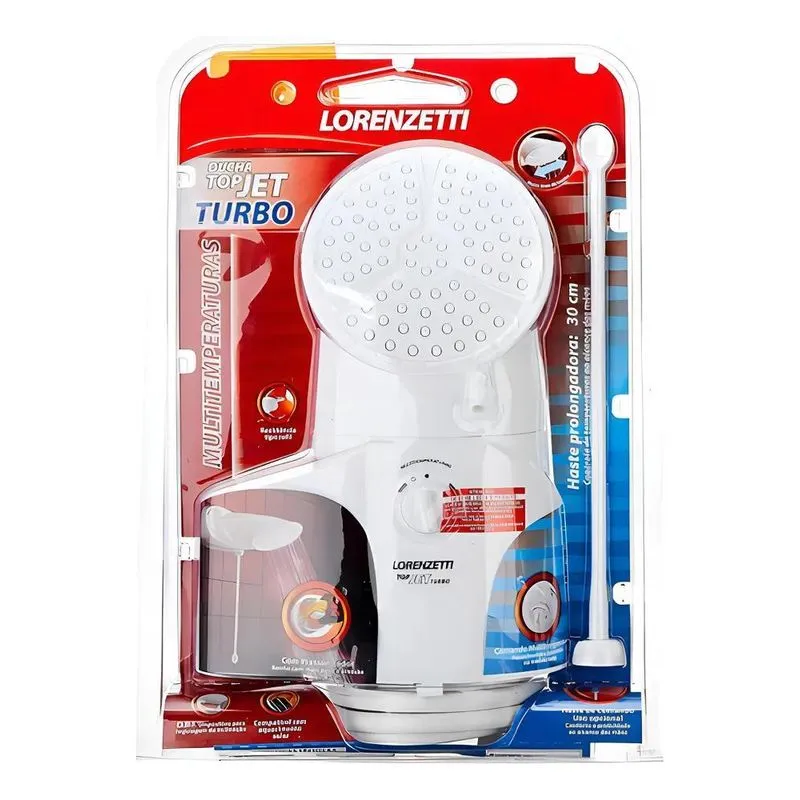 Ducha Lorenzetti Top Jet Turbo Multitemperaturas 5500w