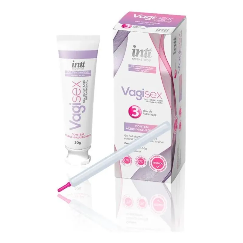 Vagisex Gel Hidratante E Restaurador Íntimo Intravaginal 30g