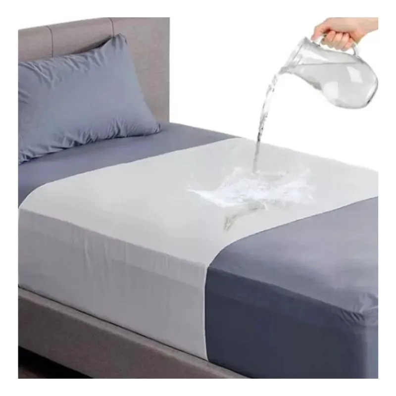 5x Protetor Pvc Meia Cama Para Colchão Solteiro
