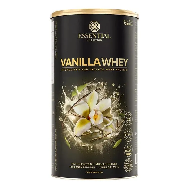 Whey Protein Vanilla Whey Essential Nutrition 750g