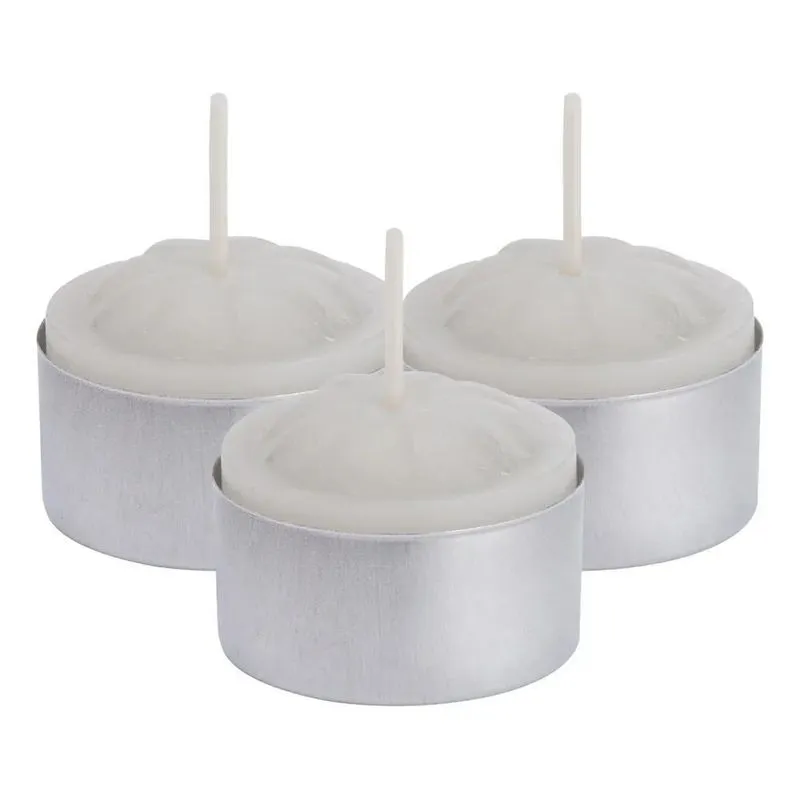 100 Velas Decoração Rechaud 100% Parafina Lâmparina 6 Horas