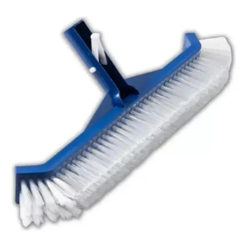 Escova Curva Com Escovão Em Nylon Para Piscinas