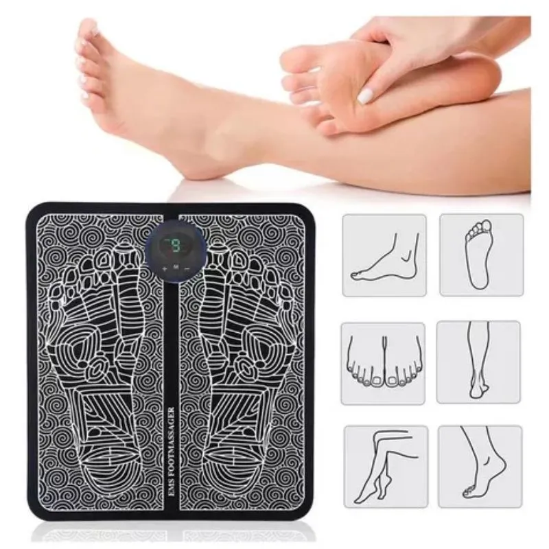 Massageador de Pés com Vários Modos de Intensidade - Personalize Seu Relaxamento com a Generic