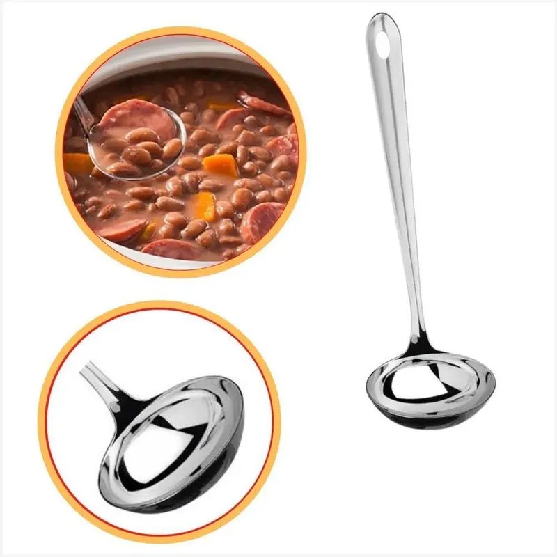 5x Concha Pequena Para Servir Molho Caldo Metal Inox Oferta