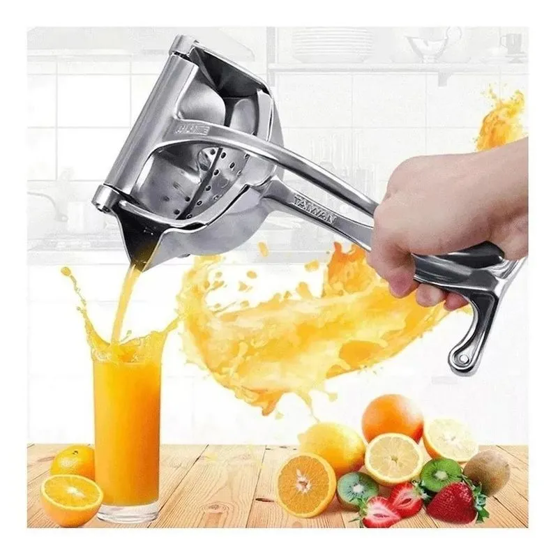 5x Espremedor De Laranja E Limão Grande Alumínio Fundido For