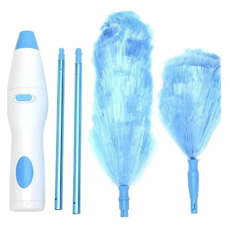 Espanador De Pó Elétrico Rotativo 76cm Remove Poeira Longe