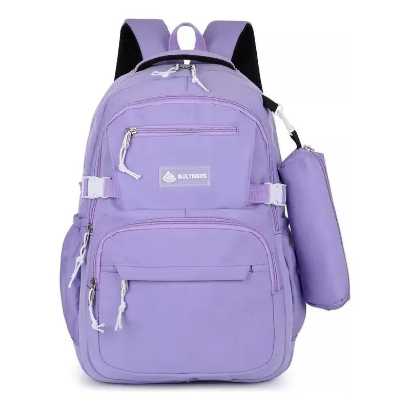 Mochila Feminina Escolar Passe Grande Capacidade Imperme Lil