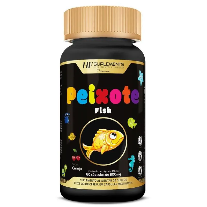Omega 3 Infantil Cápsulas Mastigaveis Formato Peixinho