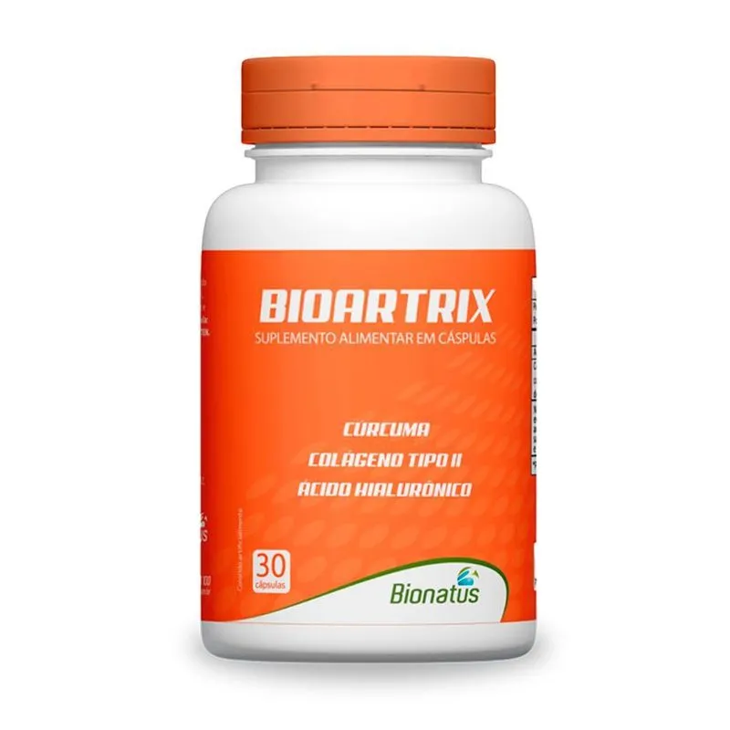 Bioartrix Colágeno Tipo II 40mg + Hialurônico Bionatus