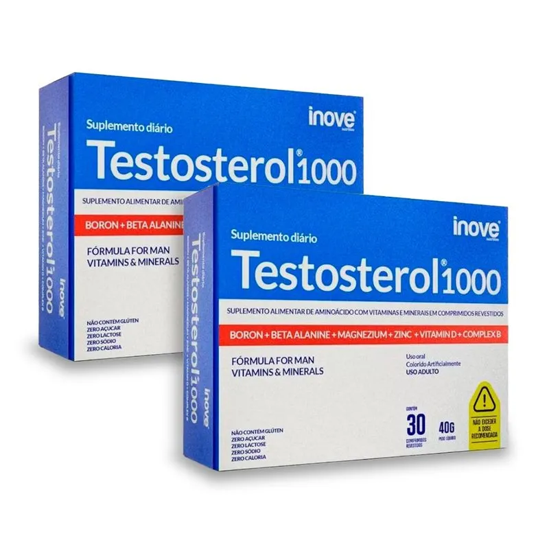 2X testosterol 1000 inove nutrition 30 comp.