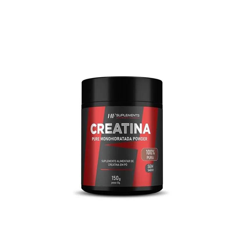 Creatina pura em pó 3G hf suplements 150G