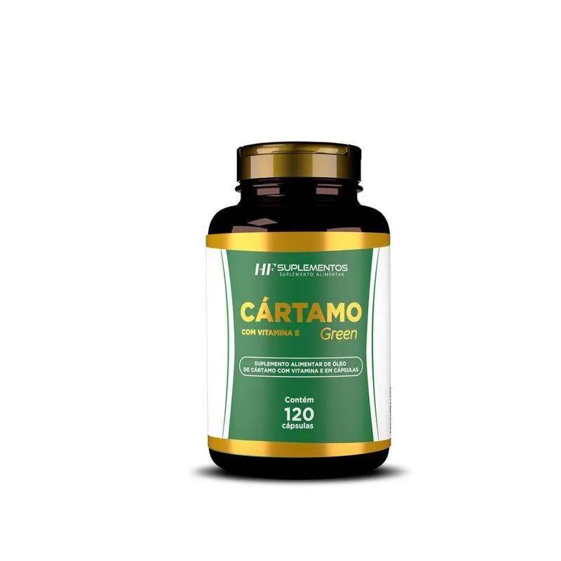 Óleo De Cártamo Com Vitamina E 120 Caps Hf Suplementos