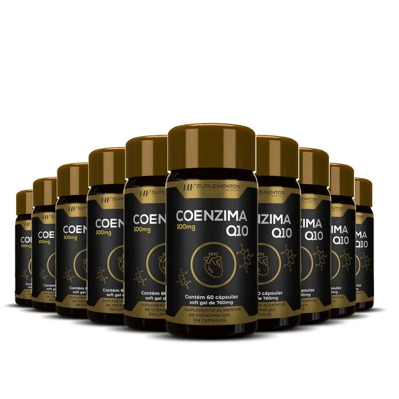 10X coenzima Q10 100MG 60CAPS hf suplementos
