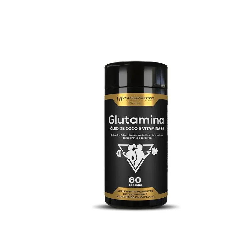 Glutamina Full Power 60caps Softgel Hf Suplementos