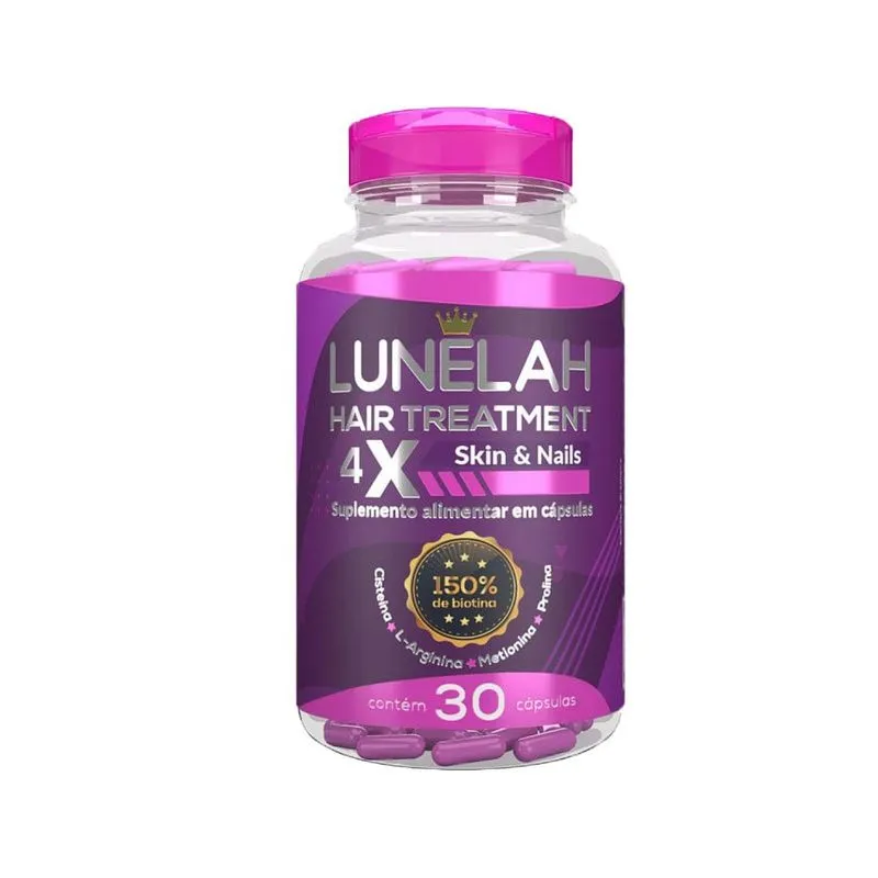 Lunelah-tratamento Cabelo Pele E Unhas 30caps