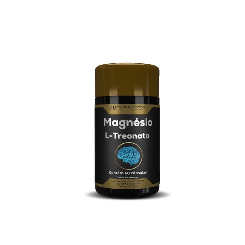 Magnesio Treonato 60Caps Hf Suplementos